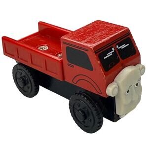 Thomas & Friends Wooden Railway Lorry 2 2002 Red Truck Learning Curve Rare *READ